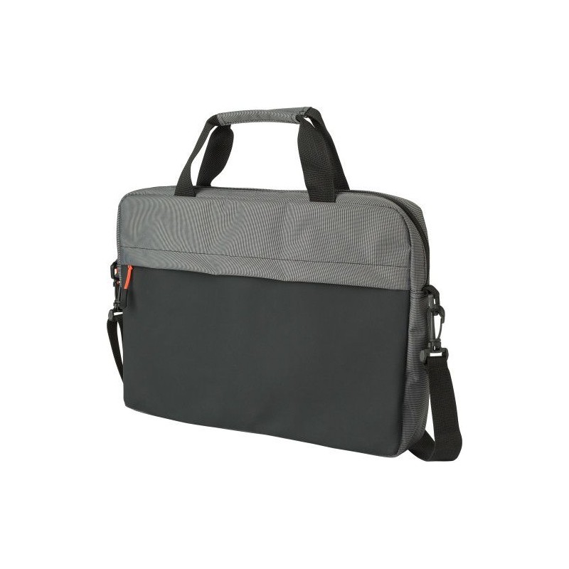 Sacoche personnalisée en polyester 500D pour ordinateur - Seren Matières : métal Couleurs : gris marquage laser ultra précis