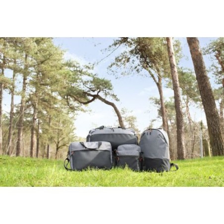 Sacoche personnalisée en polyester 500D pour ordinateur - Seren Matières : métal Couleurs : gris livraison express 24h 48h