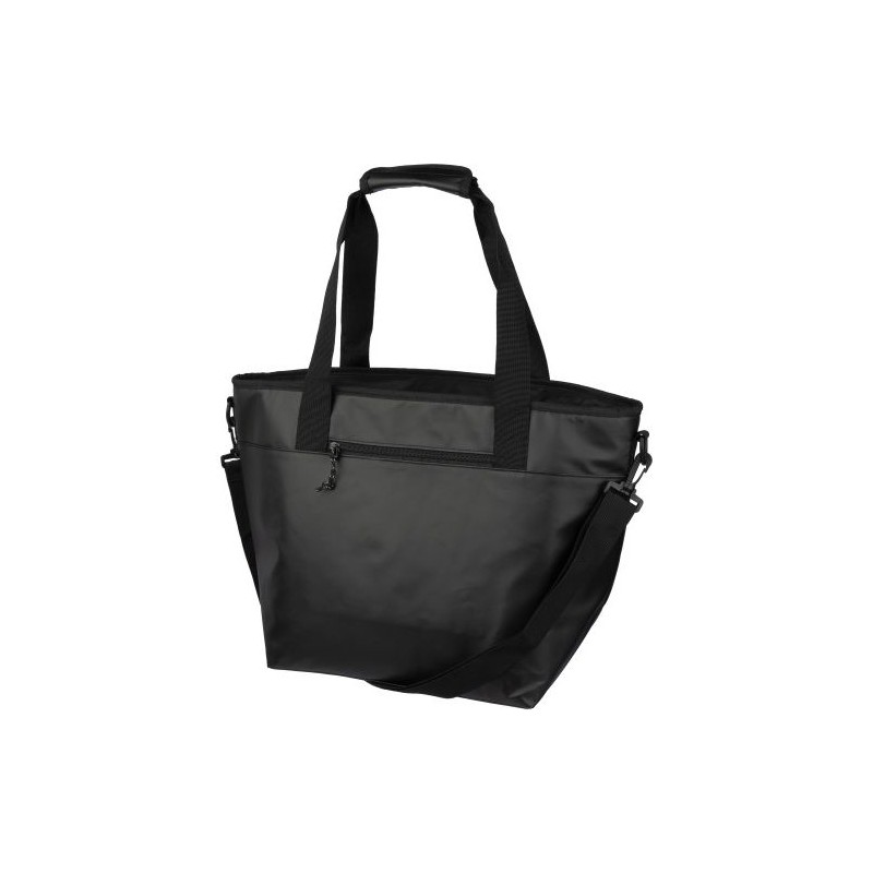 Sac isotherme personnalisé en polyester - Matthias Matières : polyester Couleurs : noir personnalisable avec votre logo