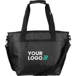 Sac isotherme personnalisé en polyester - Matthias Matières : polyester Couleurs : noir goodies publicitaire événementiel
