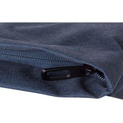 Sac à dos roll-top porte-ordinateur en polyester 600D - Oberon Matières : polyester Couleurs : noir goodies personnalisé en stoc