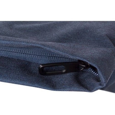 Sac à dos roll-top porte-ordinateur en polyester 600D - Oberon Matières : polyester Couleurs : noir goodies personnalisé en stoc