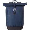 Sac à dos roll-top porte-ordinateur en polyester 600D - Oberon Matières : polyester Couleurs : bleu personnalisable avec votre l