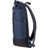 Sac à dos roll-top porte-ordinateur en polyester 600D - Oberon Matières : polyester Couleurs : bleu livraison express 24h 48h
