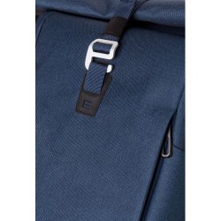 Sac à dos roll-top porte-ordinateur en polyester 600D - Oberon Matières : polyester Couleurs : bleu accessoire événementiel uniq