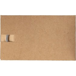 Porte-clés Éco-responsable en Zinc et Bambou - Angelika Matières : bambou Couleurs : brun impression haute définition