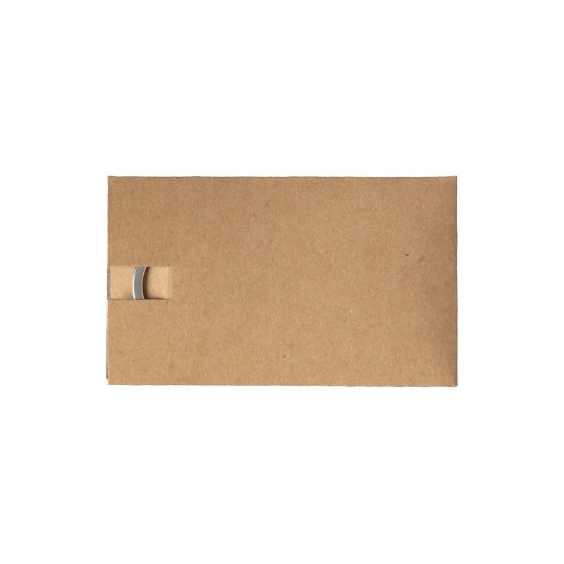 Porte-clés Éco-responsable en Zinc et Bambou - Angelika Matières : bambou Couleurs : brun impression haute définition