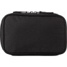 Pochette de voyage  en rPET 600D personnalisée - Calix Matières : polyester Couleurs : noir personnalisable avec votre logo