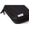 Pochette de voyage  en rPET 600D personnalisée - Calix Matières : polyester Couleurs : noir impression haute définition