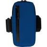 Pochette brassard personnalisée en PU et polyester - Christel Matières : polyester Couleurs : bleu cobalt cadeau entreprise pas 