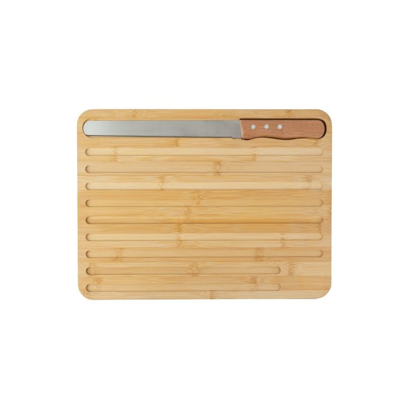 Planche Éco-responsable à Pain en Bambou - Personnalisée et Pratique par Werner Matières : bambou Couleurs : brun personnalisabl