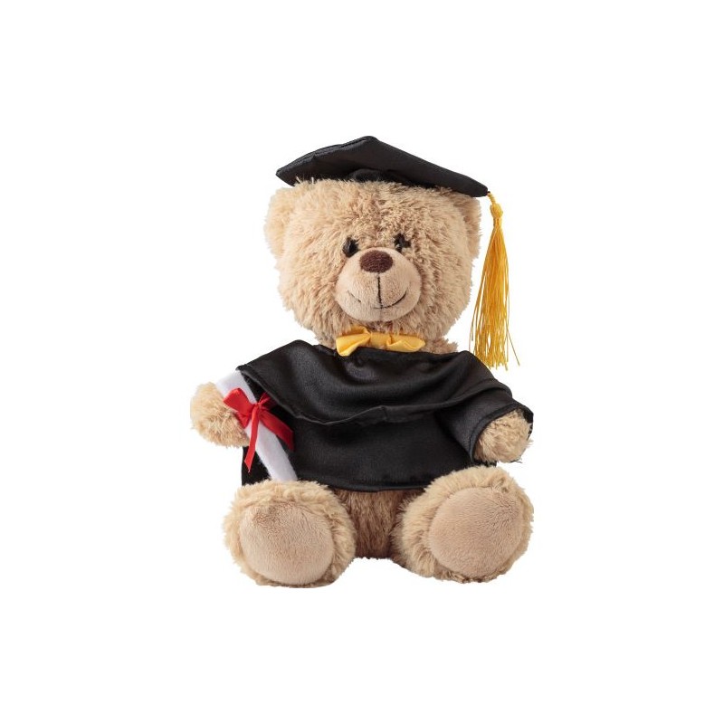 Peluche personnalisée en polyester 'Ours' - Magnus Matières : polyester Couleurs : multicolore personnalisable avec votre logo