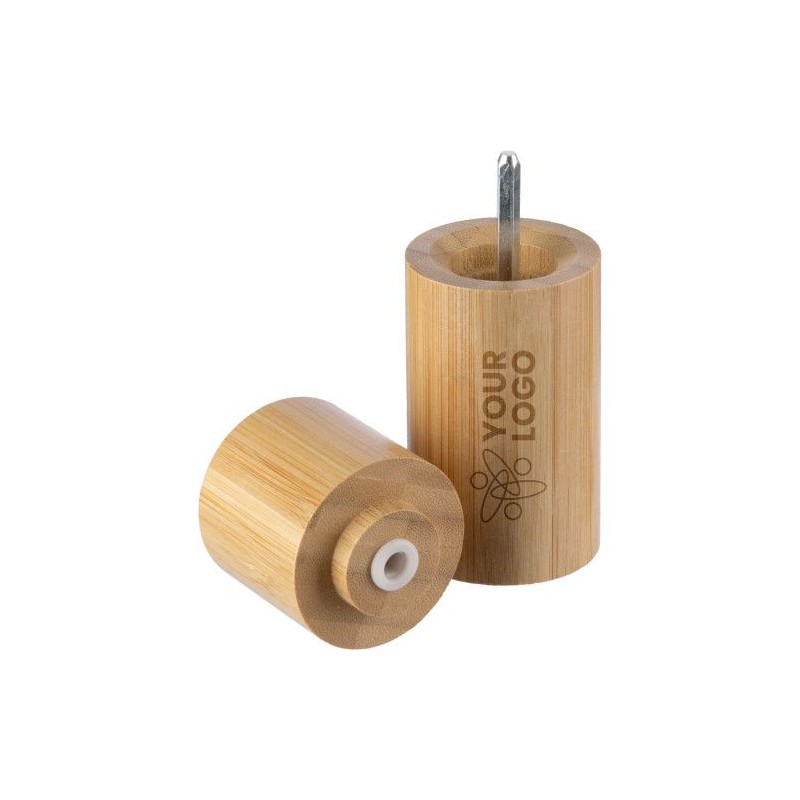 Moulin Unique en Bambou - Verena Ustensile de Cuisine Matières : bambou Couleurs : brun impression haute définition