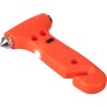 Marteau brise-vitre  en ABS personnalisé - Erika Matières : acier inoxydable Couleurs : orange marquage laser ultra précis