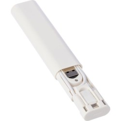 Jeu de câbles et connecteurs personnalisés en ABS - Uwe Matières : fer Couleurs : blanc cadeau collaborateur premium