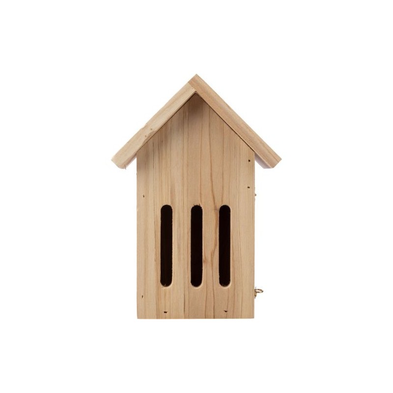 Hôtel Éco-responsable en Bois de Pin Personnalisé pour Papillons - Anita Matières : bois Couleurs : brun