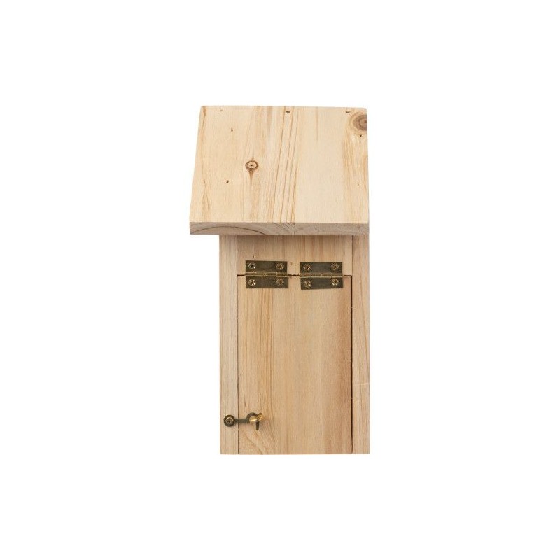 Hôtel Éco-responsable en Bois de Pin Personnalisé pour Papillons - Anita Matières : bois Couleurs : brun goodies publicitaire év