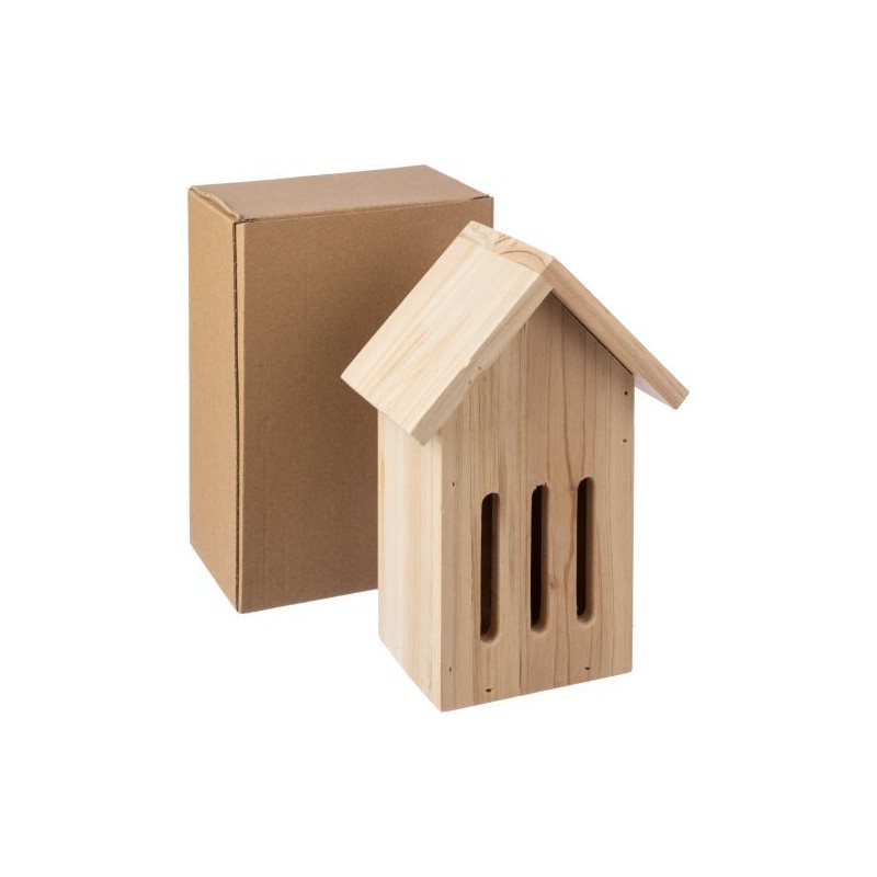 Hôtel Éco-responsable en Bois de Pin Personnalisé pour Papillons - Anita Matières : bois Couleurs : brun marquage laser ultra pr