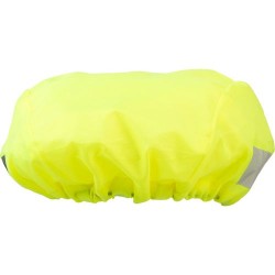 Couvre-casque réfléchissant en polyester personnalisé pour vélo - Horst Matières : polyester Couleurs : jaune
