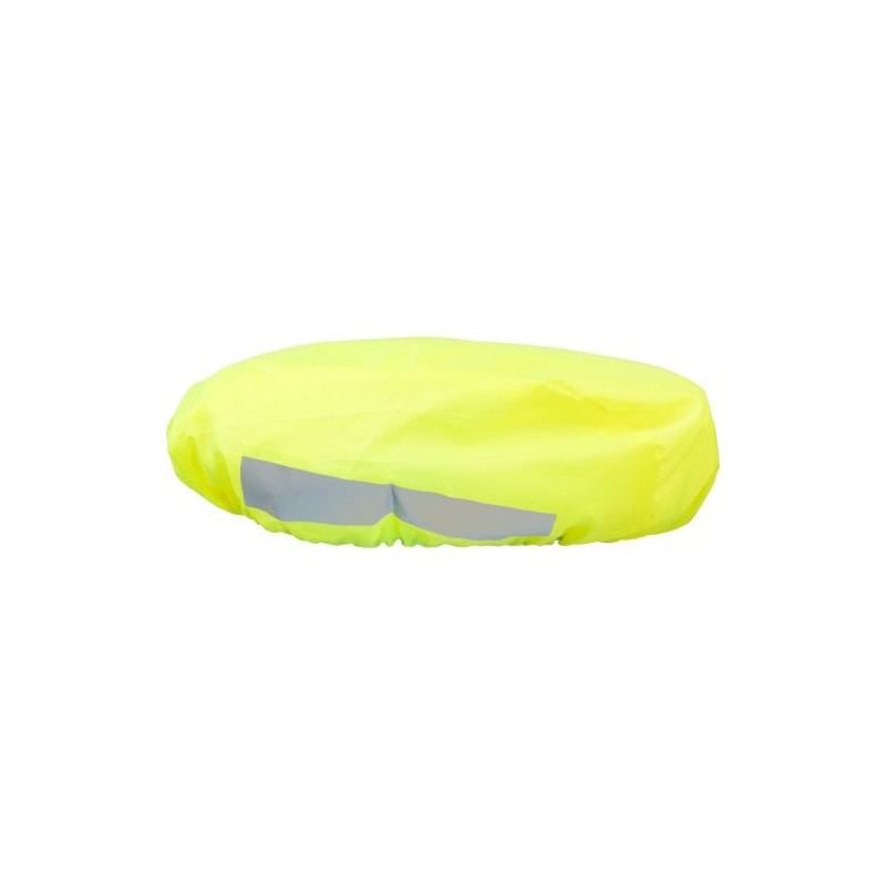Couvre-casque réfléchissant en polyester personnalisé pour vélo - Horst Matières : polyester Couleurs : jaune cadeau entreprise 