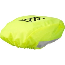 Couvre-casque réfléchissant en polyester personnalisé pour vélo - Horst Matières : polyester Couleurs : jaune impression haute d