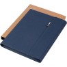 Conférencier Éco-responsable A5 en rPET - Tamara, Cadeau Personnalisé pas cher Matières : polyester Couleurs : noir objet promo 