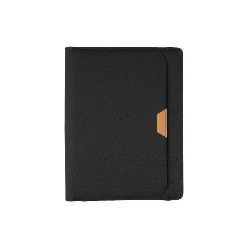 Conférencier zippé A4 en rPET  Jasmin Matières : nylon Couleurs : noir