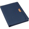 Conférencier zippé A4 en rPET  Jasmin Matières : nylon Couleurs : bleu personnalisation rapide en France