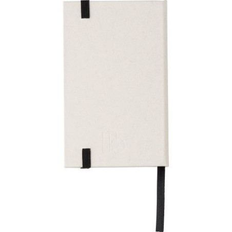 Carnet Éco-responsable A6 en Carton Recyclé - Bohdi Personnalisé Pas Cher Matières : caoutchouc Couleurs : blanc personnalisable
