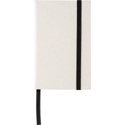 Carnet Éco-responsable A6 en Carton Recyclé - Bohdi Personnalisé Pas Cher Matières : caoutchouc Couleurs : blanc cadeau entrepri