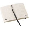 Carnet Éco-responsable A6 en Carton Recyclé - Bohdi Personnalisé Pas Cher Matières : caoutchouc Couleurs : blanc marquage laser 
