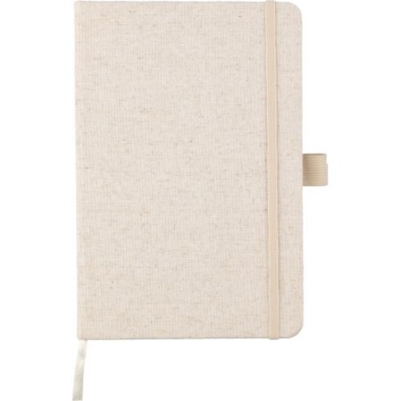 Carnet A5 en chanvre Barbara - Écologique et Pratique Personnalisé