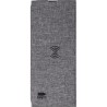 Tapis de souris inductif personnalisé en rPET Selene Matières : polyester Couleurs : gris goodies publicitaire événementiel