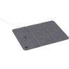 Tapis de souris inductif personnalisé en rPET Selene Matières : polyester Couleurs : gris impression haute définition