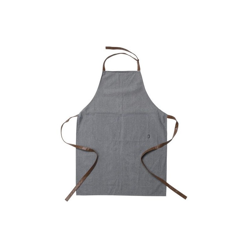 Tablier Éco-responsable en rPET Fonctionnel Baylor Matières : coton Couleurs : gris