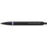 Stylo bille personnalisé luxe Parker IM Vibrant Rings Matières : métal Couleurs : bleu personnalisation rapide en France