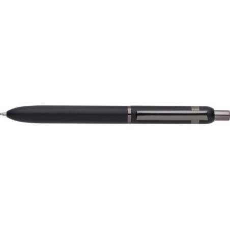 Stylo bille personnalisé en aluminium pour cadeau d'entreprise Alistair Matières : aluminium Couleurs : noir