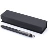 Stylo bille personnalisé en aluminium pour cadeau d'entreprise Alistair Matières : aluminium Couleurs : noir personnalisable ave
