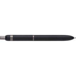 Stylo bille personnalisé en aluminium pour cadeau d'entreprise Alistair Matières : aluminium Couleurs : noir cadeau entreprise p