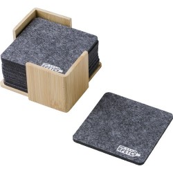 Sous-verre en feutre rPET Lawrence - Écologique & Chic 2