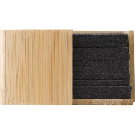 Sous-verre en feutre rPET Lawrence - Écologique & Chic