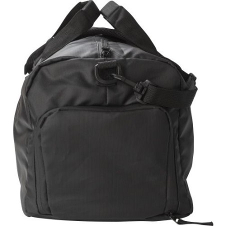 Sac déperlant en polyester 600D personnalisé Jaylen Matières : polyester Couleurs : noir goodies publicitaire événementiel