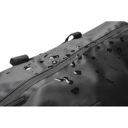 Sac déperlant en polyester 600D personnalisé Jaylen Matières : polyester Couleurs : noir marquage laser ultra précis