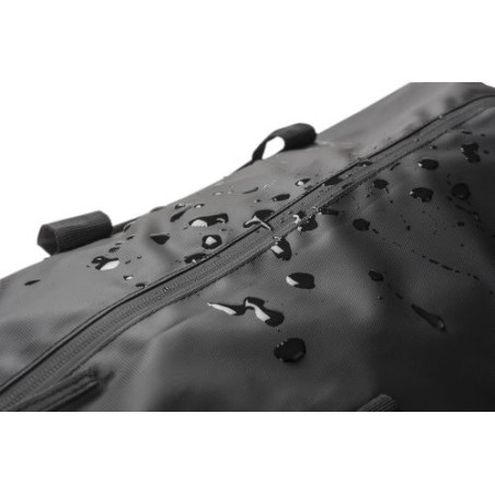 Sac déperlant en polyester 600D personnalisé Jaylen Matières : polyester Couleurs : noir marquage laser ultra précis