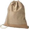 Sac à dos  en polyester rPET Ansel Matières : liège Couleurs : kaki personnalisable avec votre logo