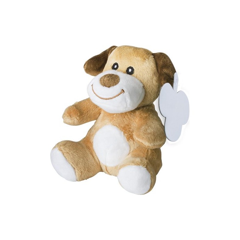 Peluche  'Chien' en polyester - Valentina Matières : polyester Couleurs : multicolore personnalisable avec votre logo