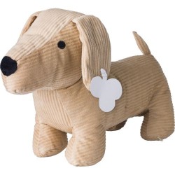 Peluche Chien en Polyester Côtelé - Liza 2