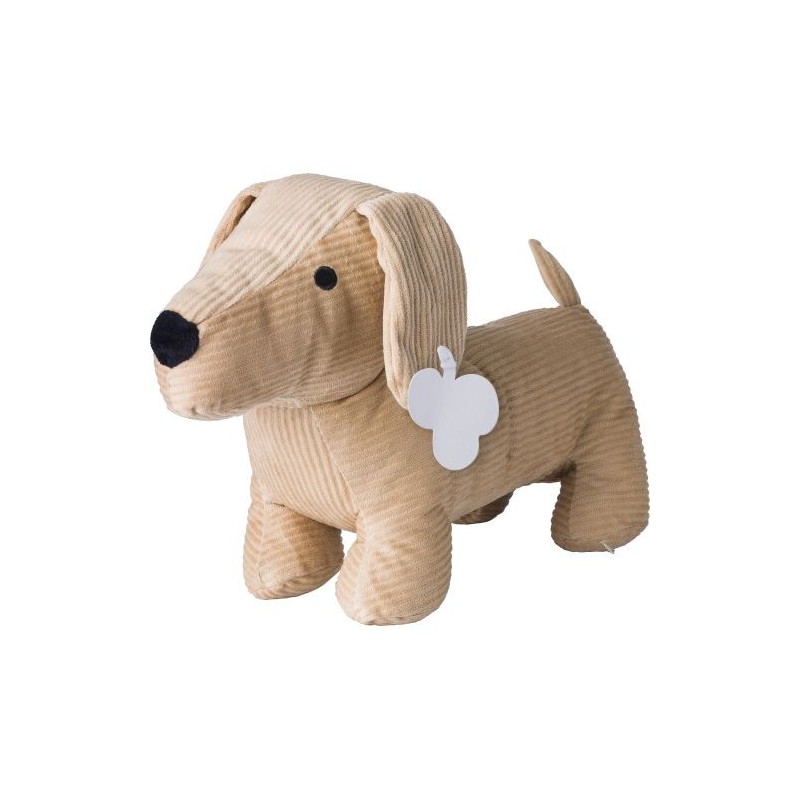 Peluche Côtière Personnalisée 'Chien' en Polyester - Liza Matières : polyester Couleurs : brun personnalisable avec votre logo