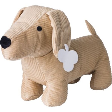 Peluche Côtière Personnalisée 'Chien' en Polyester - Liza Matières : polyester Couleurs : brun personnalisable avec votre logo