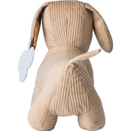 Peluche Chien en Polyester Côtelé - Liza